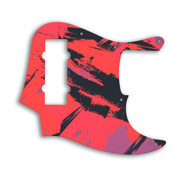 Fender Jazz Bass Modern Player 5 String Custom Pickguard Scratchplate PAINT Design