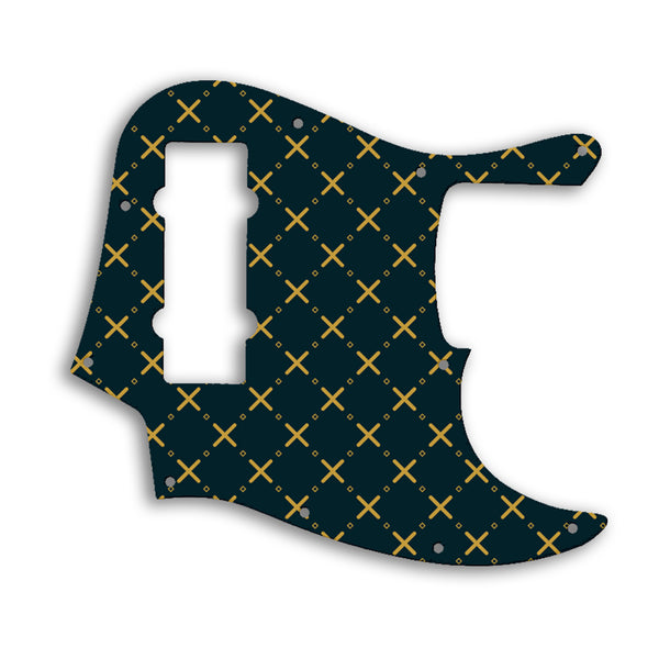 Fender Jazz Bass Modern Player 5 String Custom Pickguard Scratchplate Pattern Design