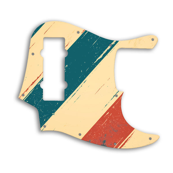 Fender Jazz Bass Modern Player 5 String Custom Pickguard Scratchplate RETRO Design