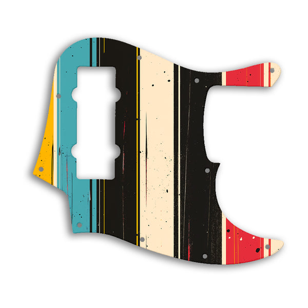 Fender Jazz Bass Modern Player 5 String Custom Pickguard Scratchplate RETRO Design