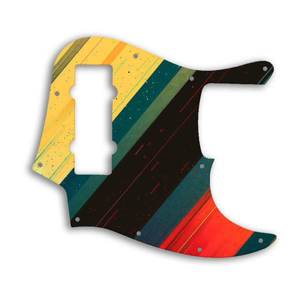 Fender Jazz Bass Modern Player 5 String Custom Pickguard Scratchplate RETRO Design