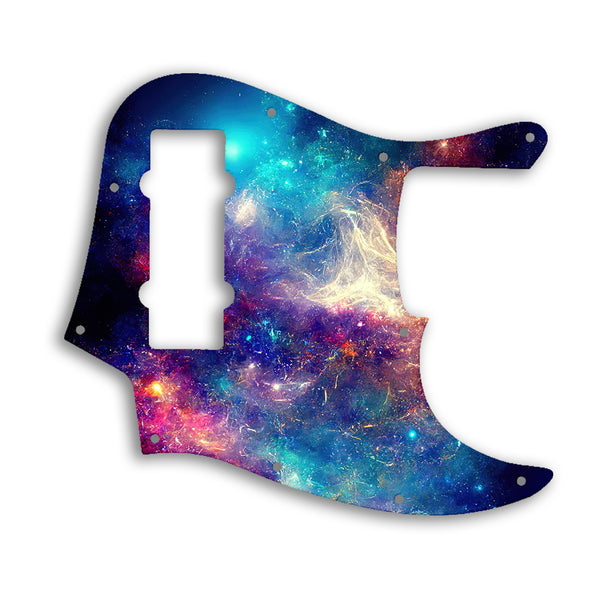 Fender Jazz Bass Modern Player 5 String Custom Pickguard Scratchplate Space Design