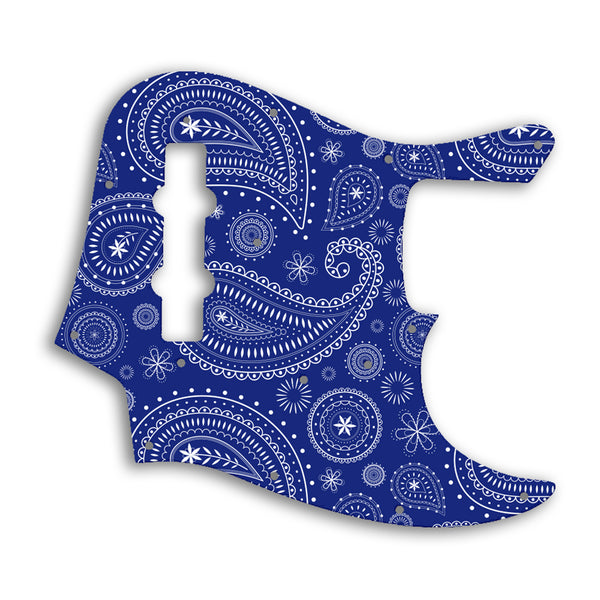 Fender Jazz Bass USA Vintage 1960'S Style Custom Pickguard Scratchplate Paisley Design