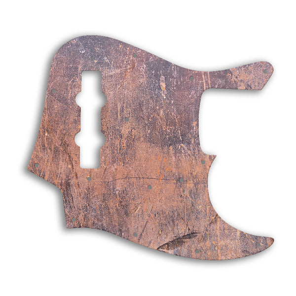 Fender Jazz Bass USA Vintage 1960'S Style Custom Pickguard Scratchplate Rust Design