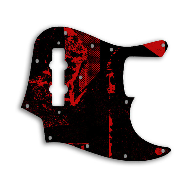 Fender Jazz Bass USA Vintage 1970'S Style Custom Pickguard Scratchplate ABSTRACT Design