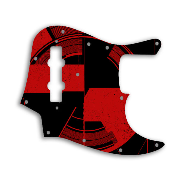 Fender Jazz Bass USA Vintage 1970'S Style Custom Pickguard Scratchplate ABSTRACT Design