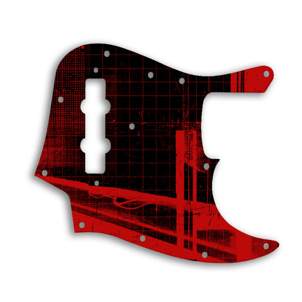 Fender Jazz Bass USA Vintage 1970'S Style Custom Pickguard Scratchplate ABSTRACT Design