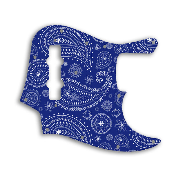 Fender Jazz Bass USA Vintage 1970'S Style Custom Pickguard Scratchplate Paisley Design