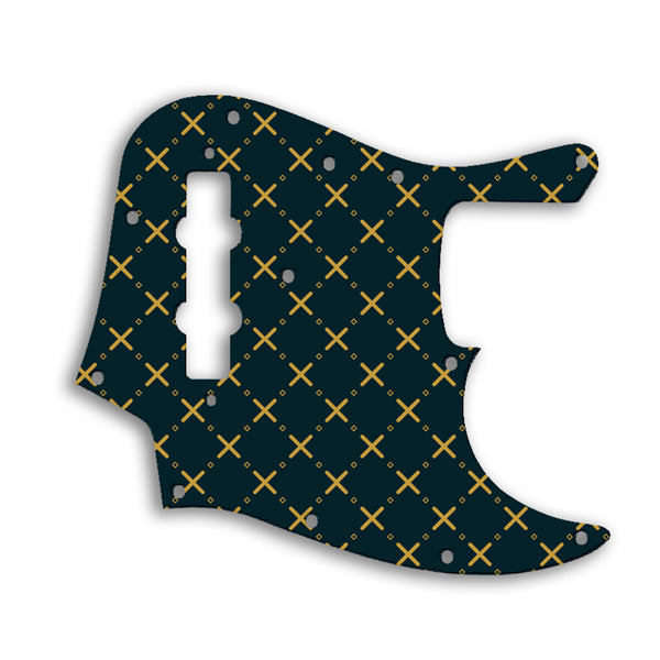 Fender Jazz Bass USA Vintage 1970'S Style Custom Pickguard Scratchplate Pattern Design