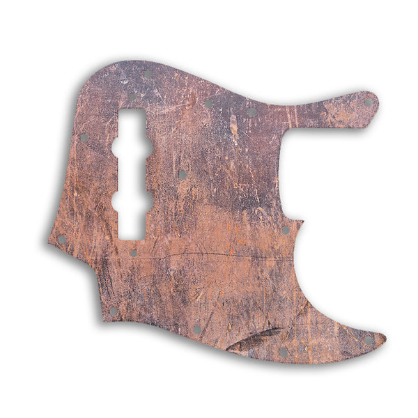 Fender Jazz Bass USA Vintage 1970'S Style Custom Pickguard Scratchplate Rust Design