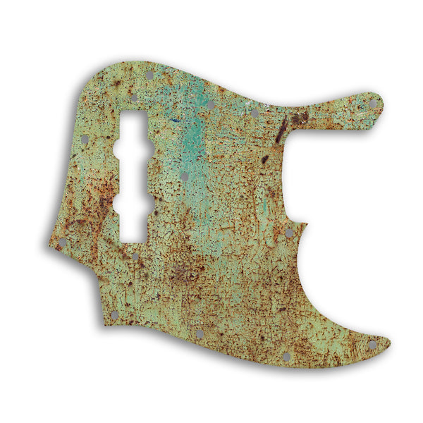 Fender Jazz Bass USA Vintage 1970'S Style Custom Pickguard Scratchplate Rust Design