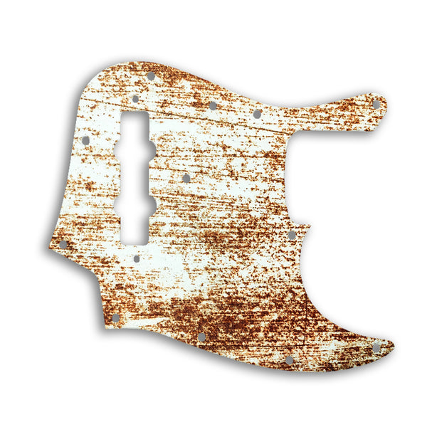 Fender Jazz Bass USA Vintage 1970'S Style Custom Pickguard Scratchplate Rust Design