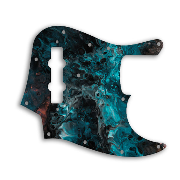 Fender Jazz Bass USA Vintage 1970'S Style Custom Pickguard Scratchplate SWIRL Design