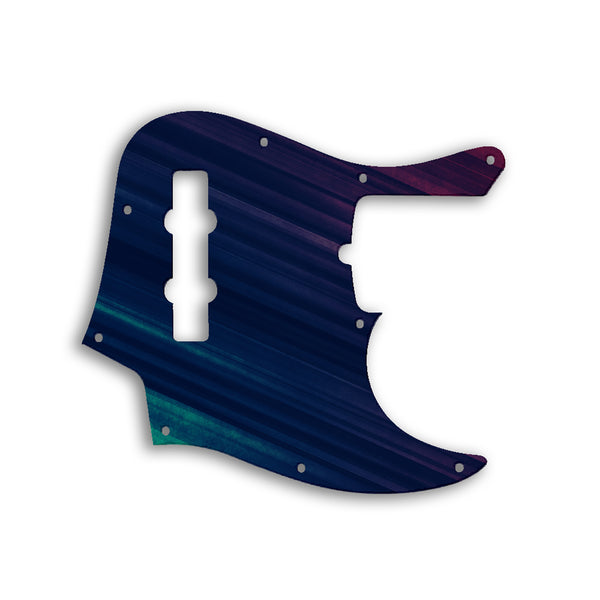 Fender Jazz Bass American Deluxe 4 String (21 Fret) Custom Pickguard Scratchplate GRUNGE Design