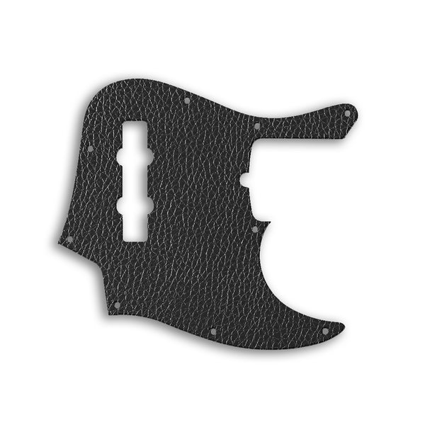 Fender Jazz Bass American Deluxe 4 String (21 Fret) Custom Pickguard Scratchplate Leather Design