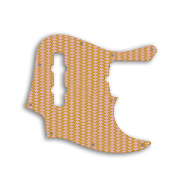 Fender Jazz Bass American Deluxe 4 String (21 Fret) Custom Pickguard Scratchplate Pattern Design