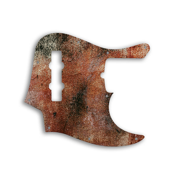 Fender Jazz Bass American Deluxe 4 String (21 Fret) Custom Pickguard Scratchplate Wall Design