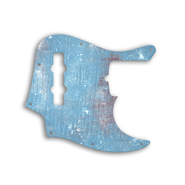 Fender Jazz Bass American Deluxe 4 String (21 Fret) Custom Pickguard Scratchplate WALL Design