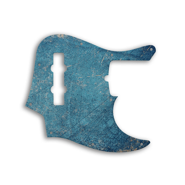 Fender Jazz Bass American Deluxe 4 String (21 Fret) Custom Pickguard Scratchplate WALL Design