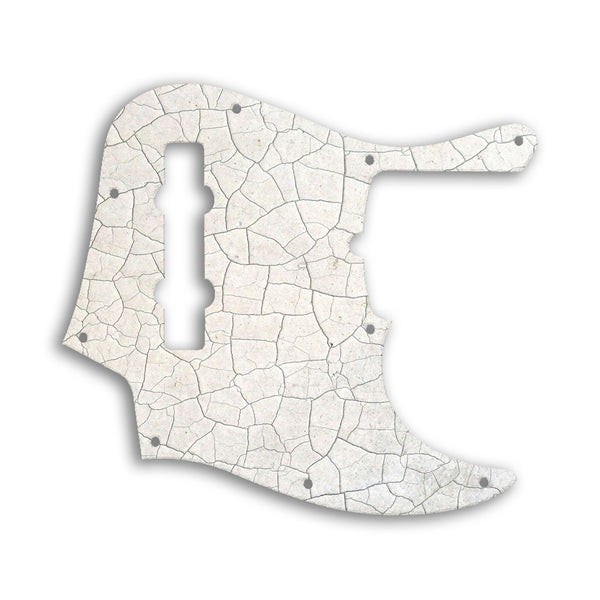 Fender Jazz Bass American Deluxe 5 String (21 Fret) Custom Pickguard Scratchplate CRACKED Design