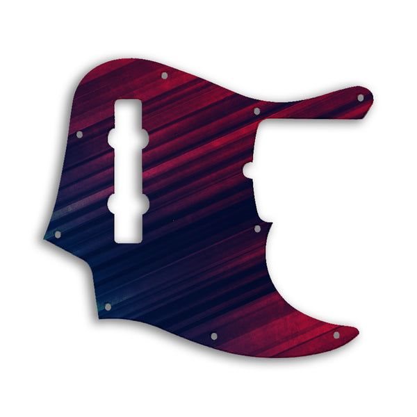 Fender Jazz Bass American Deluxe 5 String (21 Fret) Custom Pickguard Scratchplate GRUNGE Design