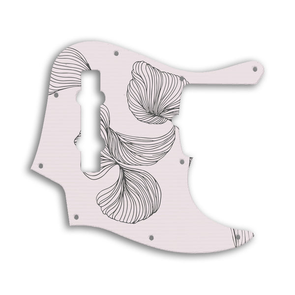 Fender Jazz Bass American Deluxe 5 String (21 Fret) Custom Pickguard Scratchplate Line Design