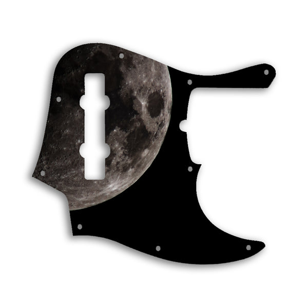 Fender Jazz Bass American Deluxe 5 String (21 Fret) Custom Pickguard Scratchplate MOON Design