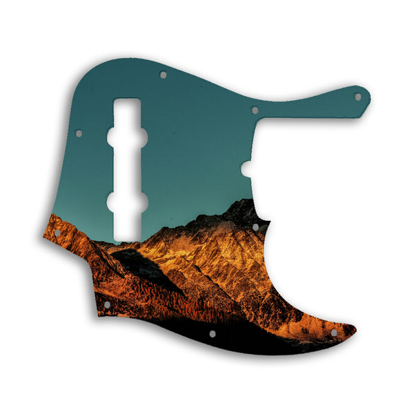 Fender Jazz Bass American Deluxe 5 String (21 Fret) Custom Pickguard Scratchplate NIGHT Design