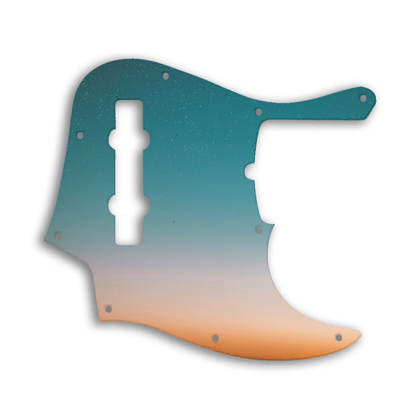 Fender Jazz Bass American Deluxe 5 String (21 Fret) Custom Pickguard Scratchplate NIGHT Design