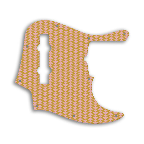 Fender Jazz Bass American Deluxe 5 String (21 Fret) Custom Pickguard Scratchplate Pattern Design