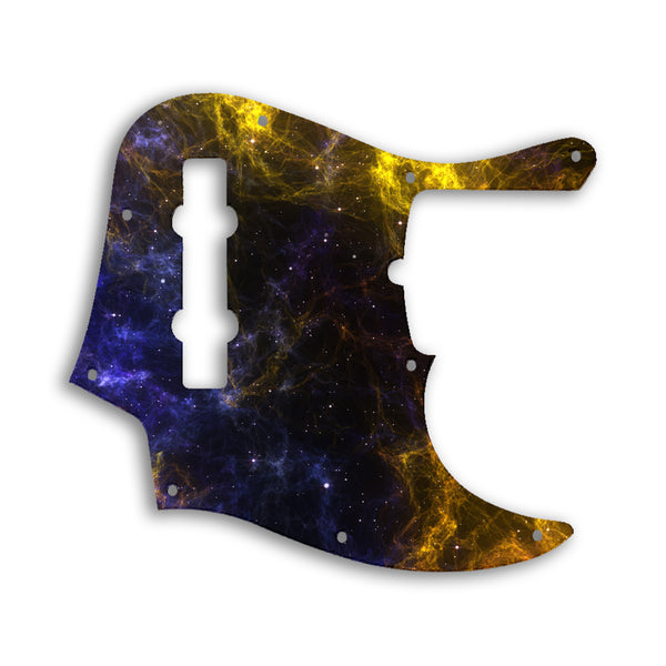 Fender Jazz Bass American Deluxe 5 String (21 Fret) Custom Pickguard Scratchplate SPACE Design