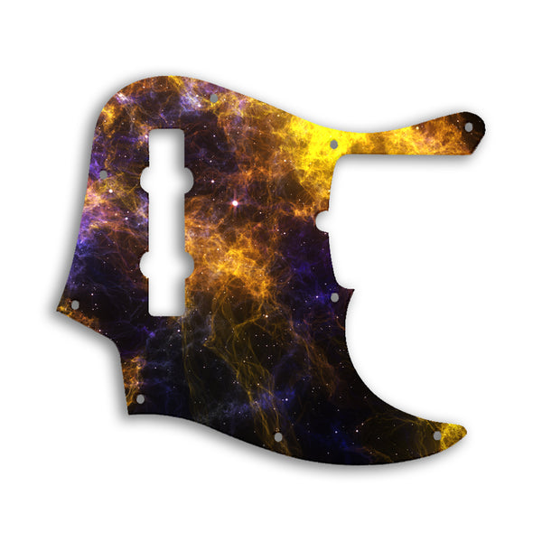 Fender Jazz Bass American Deluxe 5 String (21 Fret) Custom Pickguard Scratchplate SPACE Design