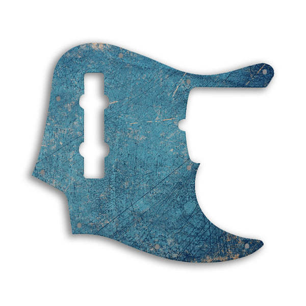 Fender Jazz Bass American Deluxe 5 String (21 Fret) Custom Pickguard Scratchplate WALL Design