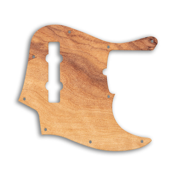 Fender Jazz Bass American Deluxe 5 String (21 Fret) Custom Pickguard Scratchplate Wood Design