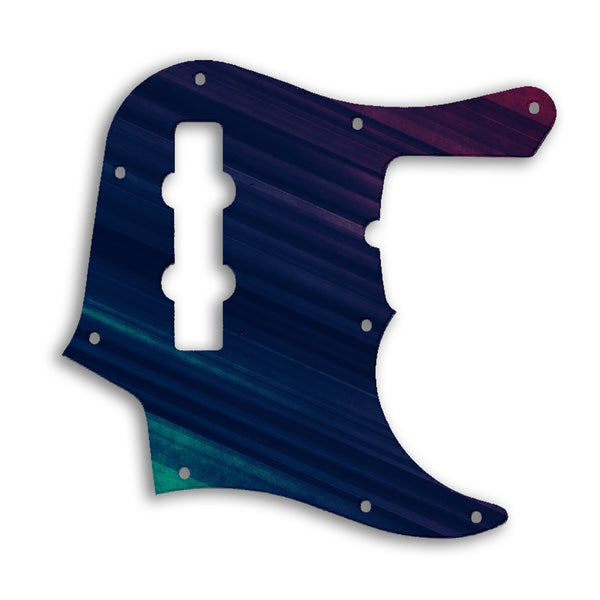 Fender Jazz Bass American Deluxe 4 String (22 Fret) Custom Pickguard Scratchplate GRUNGE Design