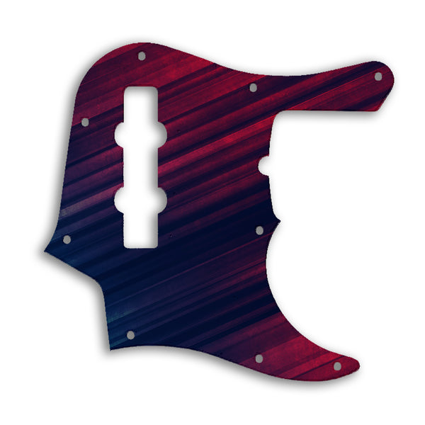 Fender Jazz Bass American Deluxe 4 String (22 Fret) Custom Pickguard Scratchplate GRUNGE Design