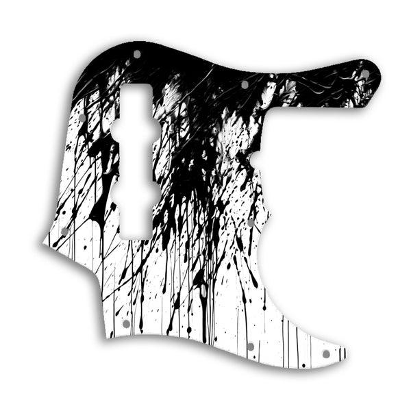 Fender Jazz Bass American Deluxe 4 String (22 Fret) Custom Pickguard Scratchplate PAINT Design