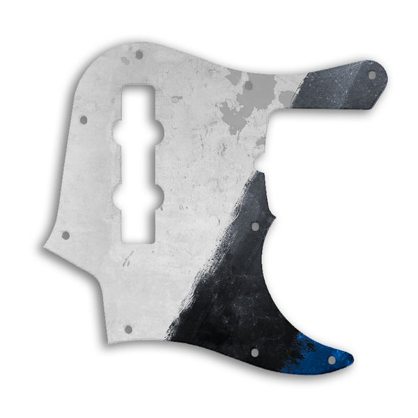 Fender Jazz Bass American Deluxe 4 String (22 Fret) Custom Pickguard Scratchplate PAINT Design