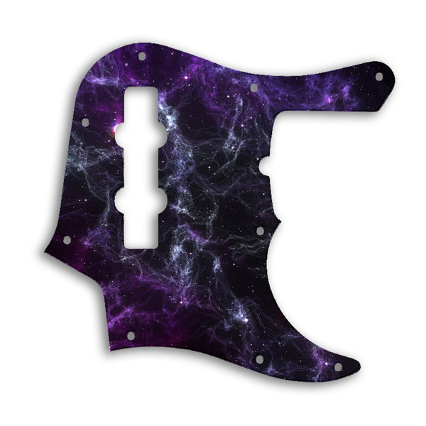 Fender Jazz Bass American Deluxe 4 String (22 Fret) Custom Pickguard Scratchplate SPACE Design