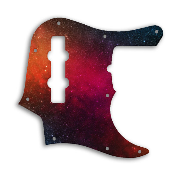 Fender Jazz Bass American Deluxe 4 String (22 Fret) Custom Pickguard Scratchplate SPACE Design