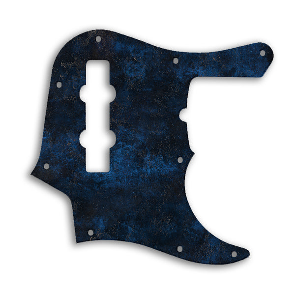 Fender Jazz Bass American Deluxe 4 String (22 Fret) Custom Pickguard Scratchplate STONE Design