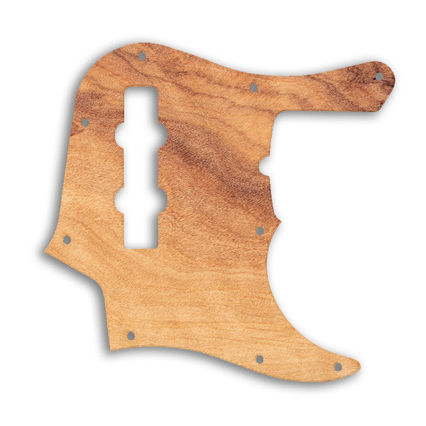 Fender Jazz Bass American Deluxe 4 String (22 Fret) Custom Pickguard Scratchplate Wood Design