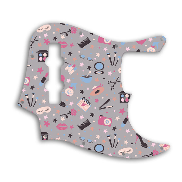 Fender Jazz Bass Highway One Custom Pickguard Scratchplate GIRLY Design