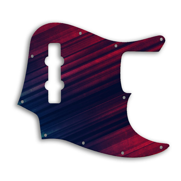 Fender Jazz Bass Highway One Custom Pickguard Scratchplate GRUNGE Design