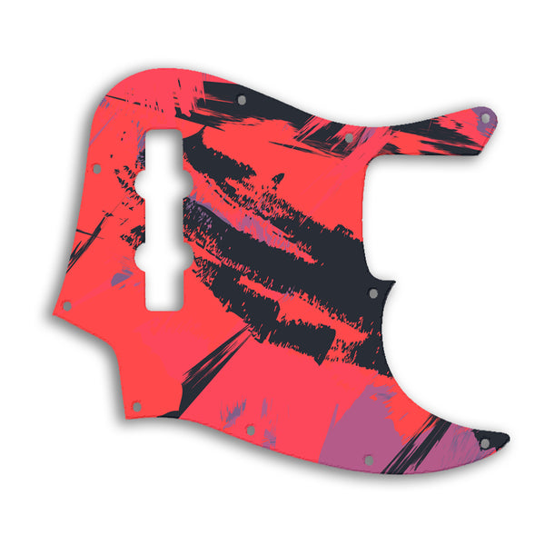 Fender Jazz Bass Highway One Custom Pickguard Scratchplate PAINT Design