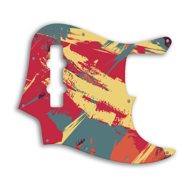 Fender Jazz Bass Highway One Custom Pickguard Scratchplate PAINT Design