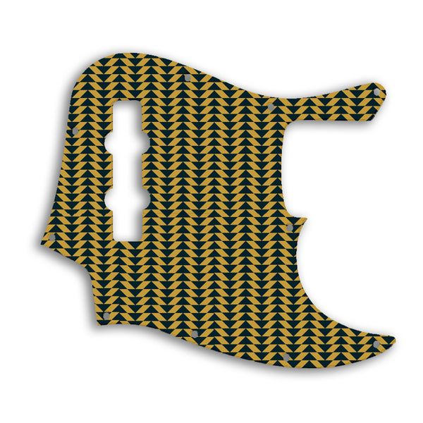 Fender Jazz Bass Highway One Custom Pickguard Scratchplate Pattern Design