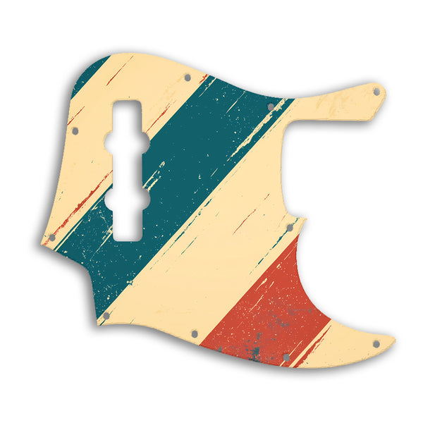 Fender Jazz Bass Highway One Custom Pickguard Scratchplate RETRO Design