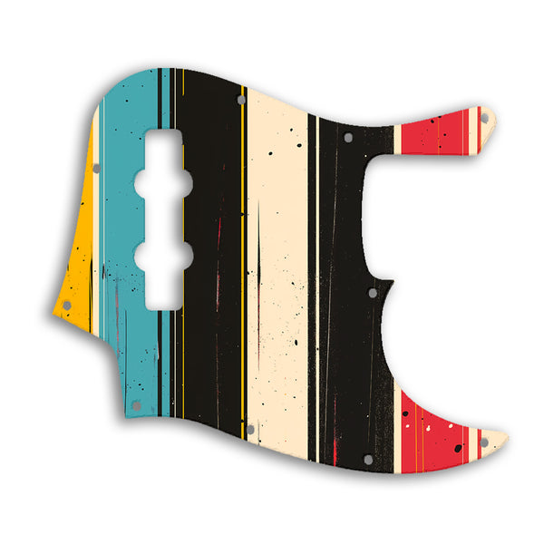 Fender Jazz Bass Highway One Custom Pickguard Scratchplate RETRO Design