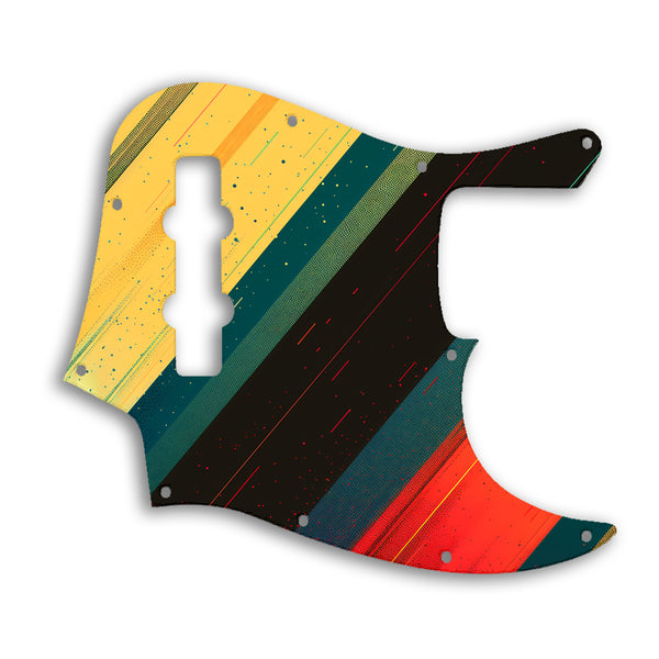 Fender Jazz Bass Highway One Custom Pickguard Scratchplate RETRO Design